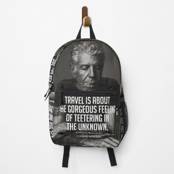 Item preview, Anthony Bourdain Travel Quote designed and sold by jenniferolivas.