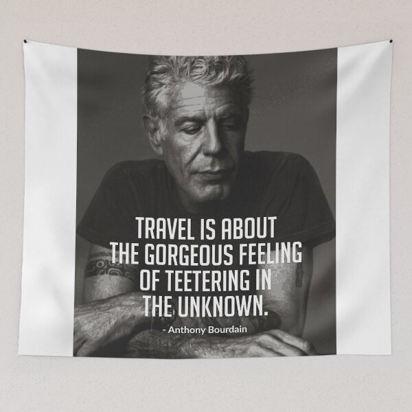 Artikelvorschau, Anthony Bourdain Reisezitat entworfen und verkauft von jenniferolivas.