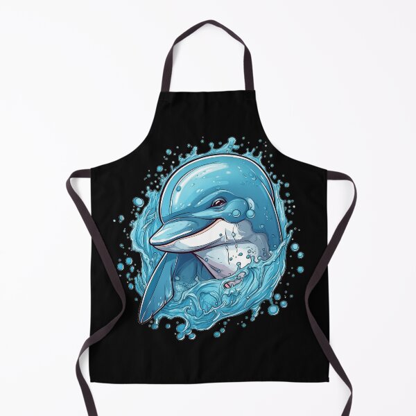Item preview, Flipper the Fun-Loving Dolphin: A Playful and Lively Cartoon CharacterFlipper the Fun-Loving Dolphin: A Playful and Lively Cartoon Character designed and sold by Designs-By-Geli.