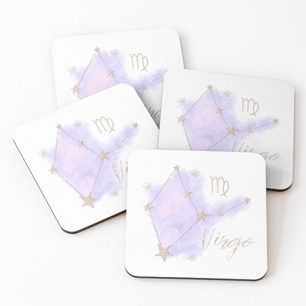 Item preview, Virgo Star Sign Symbol - Glittering Stars Zodiac designed and sold by Astro-Me.