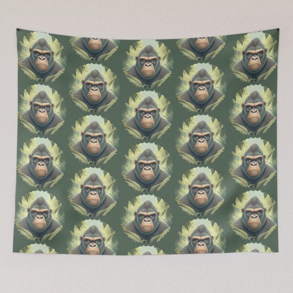 Item preview, Gorilla Ape,Primate Jungle Strength Power Wild designed and sold by pilb.