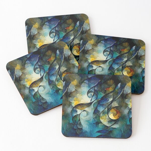 Item preview, Pesavor - Abstract Fish Shoal (3/5) designed and sold by sabantha.