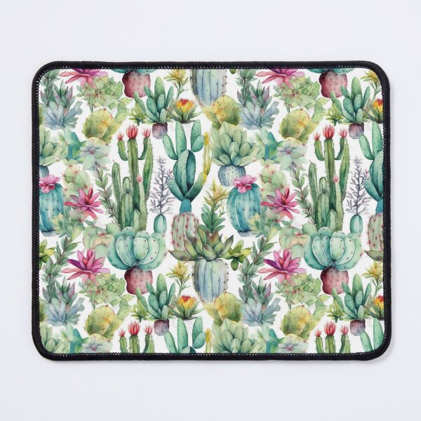 Item preview, Bright Watercolor Cacti designed and sold by WonderMining.