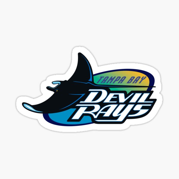 Tampa Bay Rays Throwback logo Circle Logo Vinyl Decal Sticker 5 sizes!