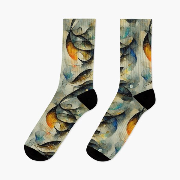 Item preview, Pesavor - Abstract Fish Shoal (4/5) designed and sold by sabantha.
