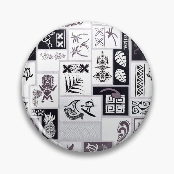 Item preview, Vintage Samoan Tribal Tapa Artboard 0082 designed and sold by sunnthreads.