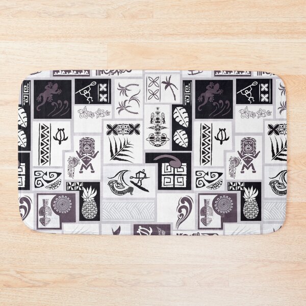 Item preview, Vintage Samoan Tribal Tapa Artboard 0082 designed and sold by sunnthreads.
