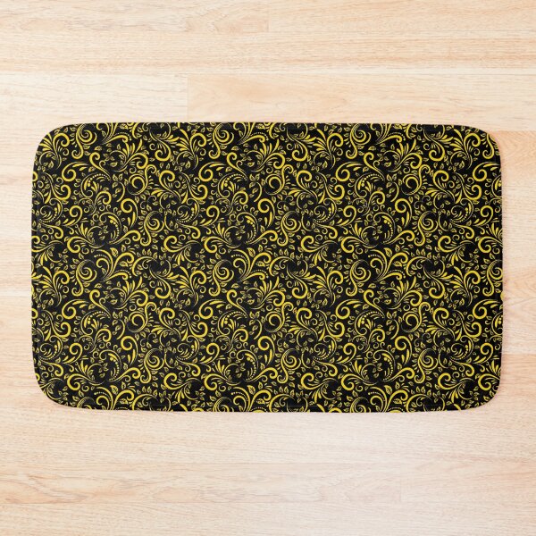 Item preview, Golden Floral Pattern designed and sold by AzlanStudio.