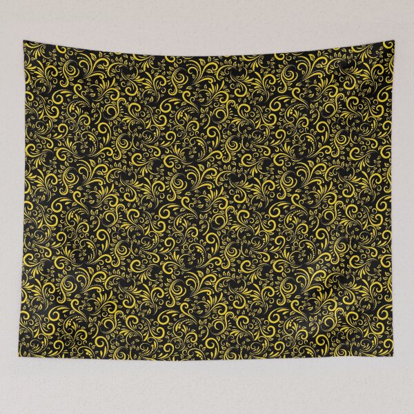 Item preview, Golden Floral Pattern designed and sold by AzlanStudio.