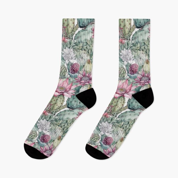 Item preview, Pink Flowering Cactus designed and sold by WonderMining.