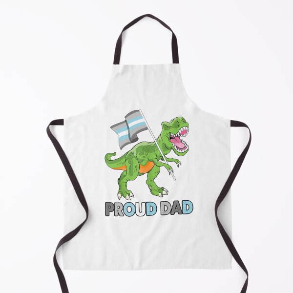 Item preview, Proud Dad Funny T Rex Demiboy Pride Flag Gay Lesbian LGBT Pride designed and sold by TrendySisters.