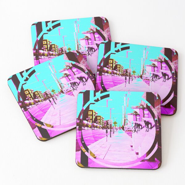 Item preview, Los Angeles LA City Street Glitch Art designed and sold by glitchhub.