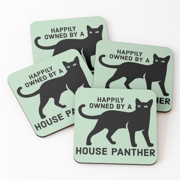 Item preview, Happily Owned By a House Panther designed and sold by MannyShop.