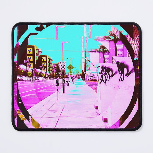 Item preview, Los Angeles LA City Street Glitch Art designed and sold by glitchhub.