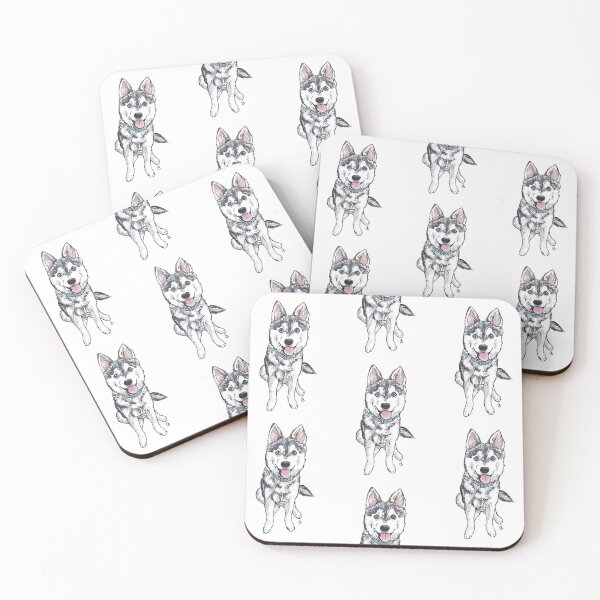 Item preview, Alaskan Klee Kai Illustration designed and sold by rita-andi.
