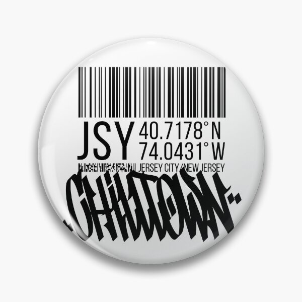 Item preview, Jersey City, NJ (black) designed and sold by ICYMI-DZNS.