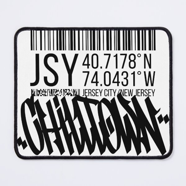 Item preview, Jersey City, NJ (black) designed and sold by ICYMI-DZNS.