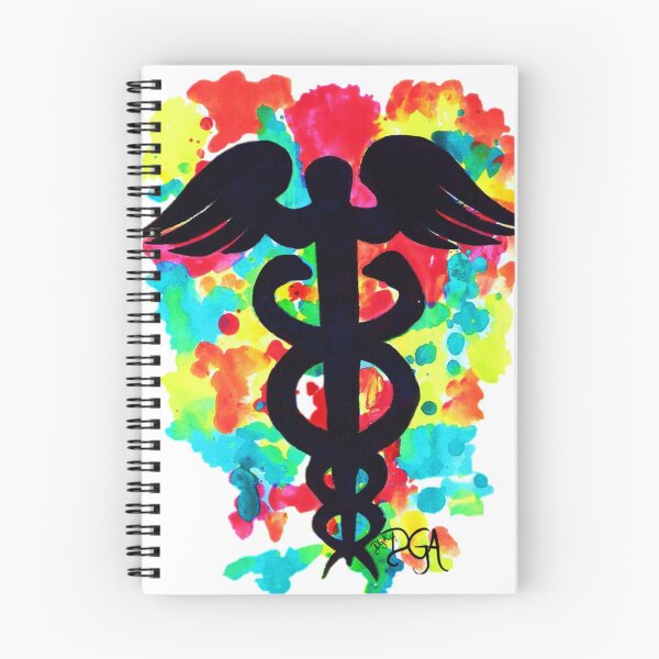 Item preview, Colorful Caduceus designed and sold by DanielaGaleanoA.