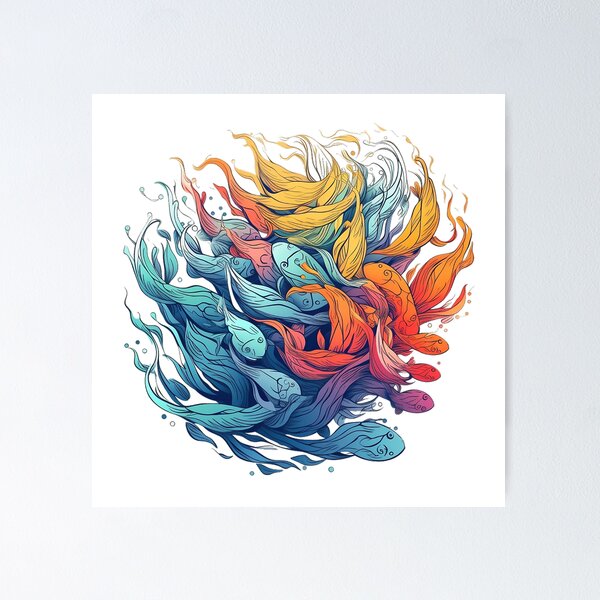 Item preview, Flowing School designed and sold by Designs-By-Geli.