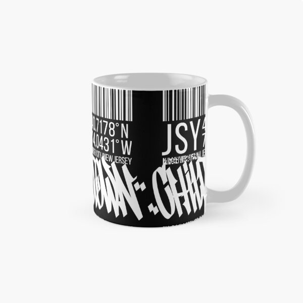 Item preview, Jersey City, NJ (white) designed and sold by ICYMI-DZNS.