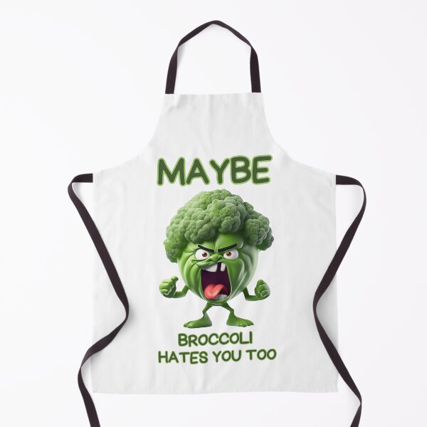 Item preview, Maybe broccoli hates you too designed and sold by NerdySherds.
