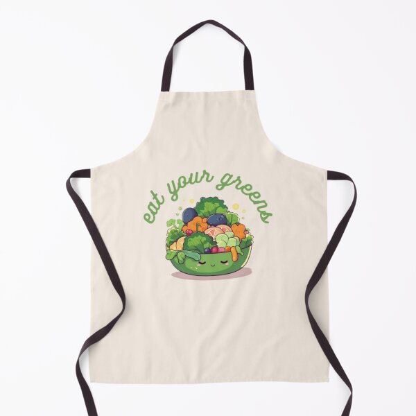 Item preview, eat your greens designed and sold by vintageteahouse.