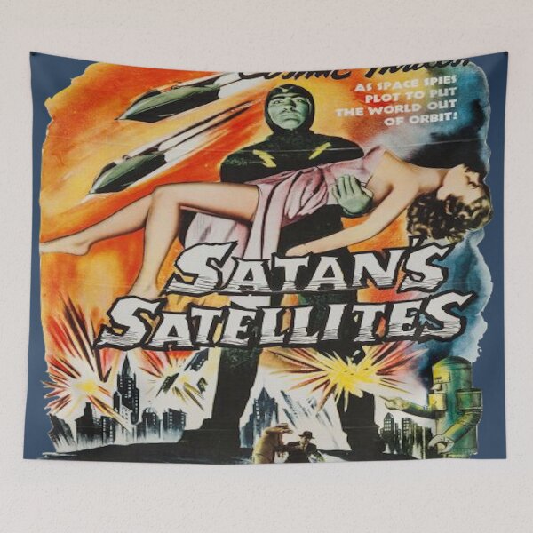 Item preview, Satan's Satellites  designed and sold by DukeGroovy.