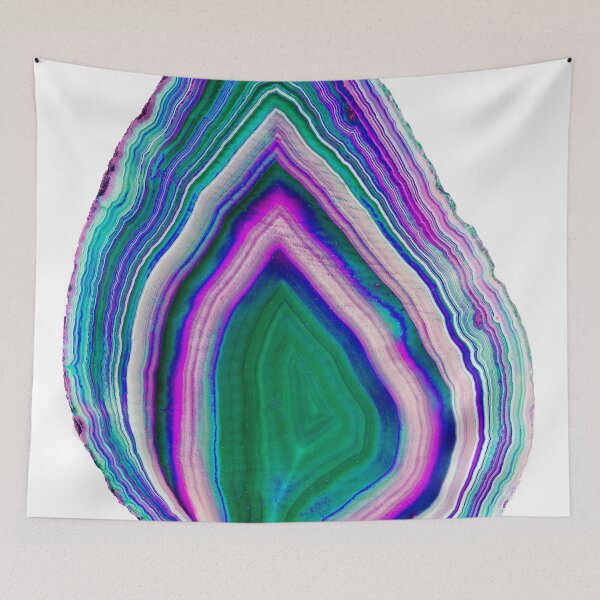 Item preview, Multi colored Flame shaped agate designed and sold by Roger Porter Photography.