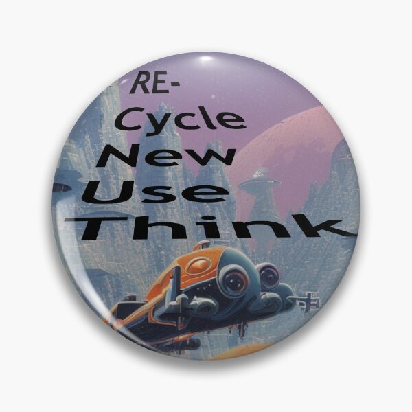 Item preview, Recycle, Renew, Reuse, Rethink designed and sold by DesignAFind.