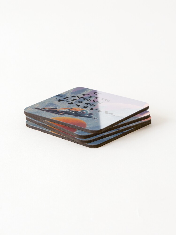Thumbnail 4 of 5, Coasters (Set of 4), Recycle, Renew, Reuse, Rethink designed and sold by DesignAFind.