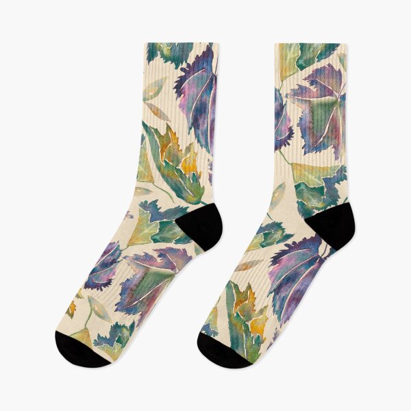 Item preview, Italian Villa Watercolor Grape Leaves designed and sold by Valerie Englehart.