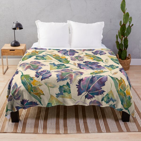 Item preview, Italian Villa Watercolor Grape Leaves designed and sold by Valerie Englehart.