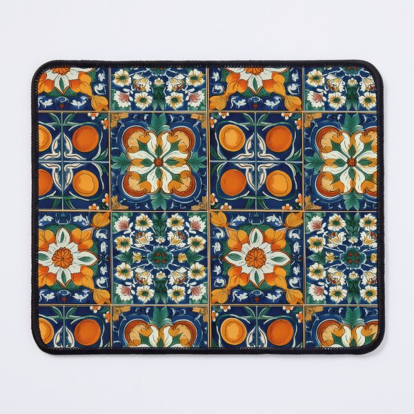 Item preview, Oranges and Chamomile Talavera designed and sold by WonderMining.