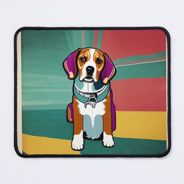 Item preview, Beagle Style Master Dog Art designed and sold by ElegantCat.