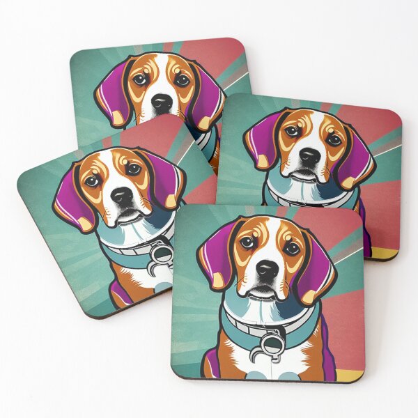 Item preview, Beagle Style Master Dog Art designed and sold by ElegantCat.
