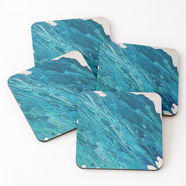 Item preview, Flujo azul de lujo designed and sold by Mary Helen East Artist.