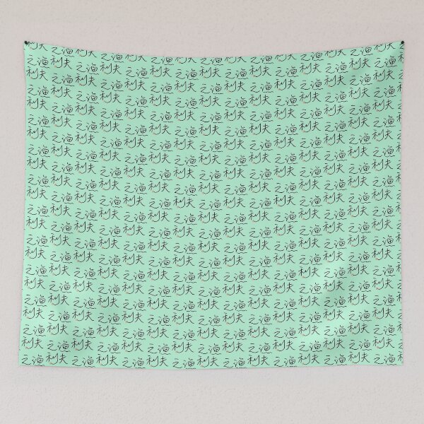 Item preview, Four Word Idioms: Gyofunori (Profiting While Others Fight) designed and sold by kanjidesign.