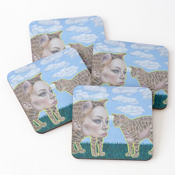 Item preview, Cat gossip  designed and sold by iremkurban.