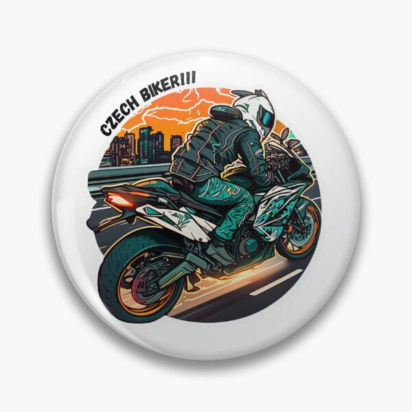 Item preview, Motorcycle rider sticker design designed and sold by YammsDesign.
