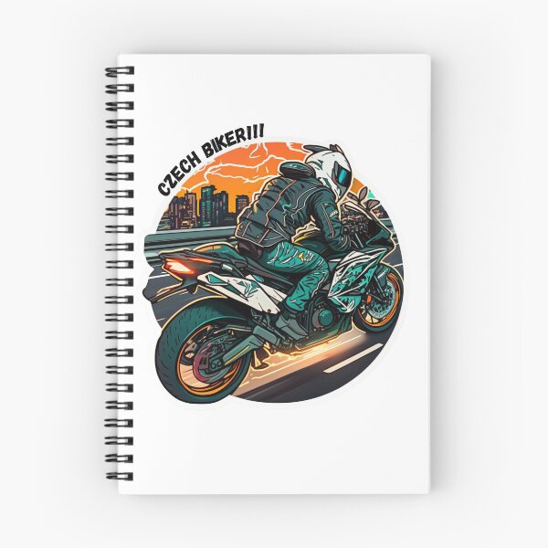 Item preview, Motorcycle rider sticker design designed and sold by YammsDesign.