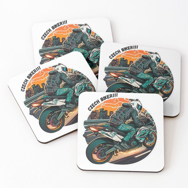 Item preview, Motorcycle rider sticker design designed and sold by YammsDesign.