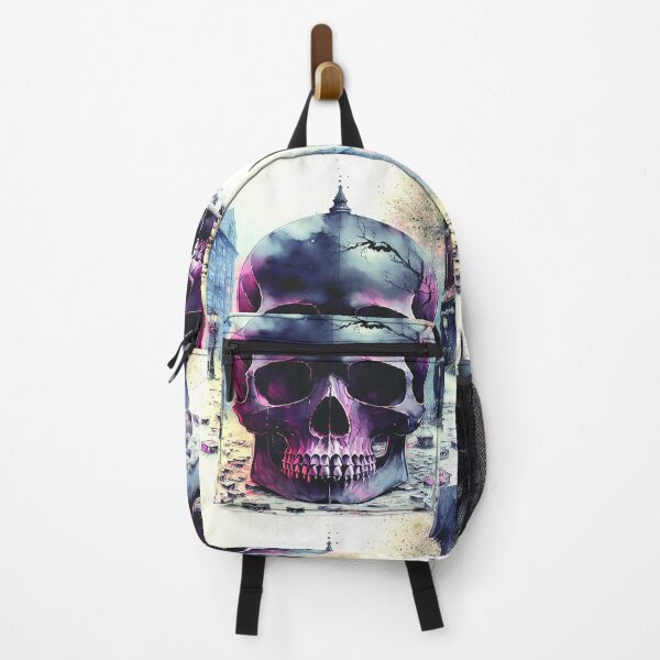 Item preview, Abstract Fantasy Art - Skull In The City. designed and sold by Giulivo Store Graphic.