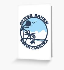 OBX - Outer Banks. Greeting Card