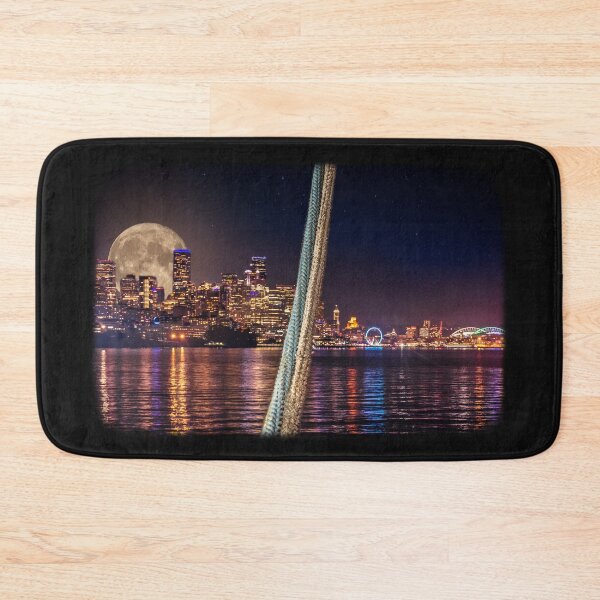 Item preview, Seattle Night Skyline from P-90 designed and sold by Jason Mosley.