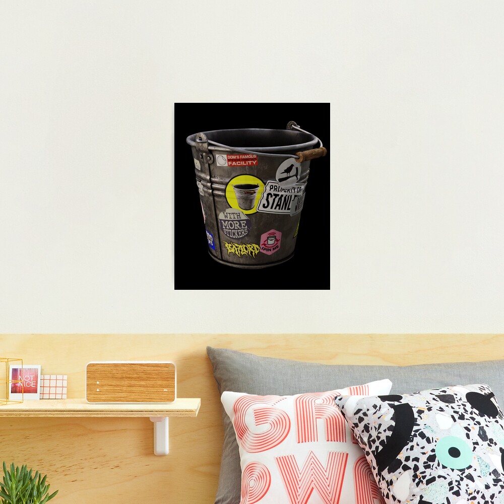 The Stanley Parable Bucket Property Of 5PCS Stickers for Cute Room