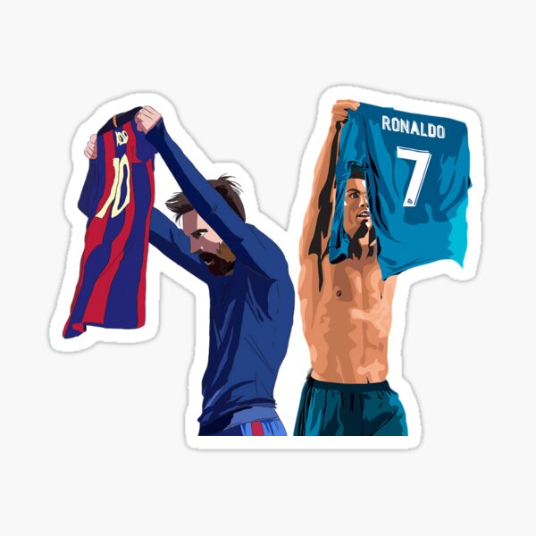 Cristiano Ronaldo Messi Sticker by LazioPress.it for iOS & Android
