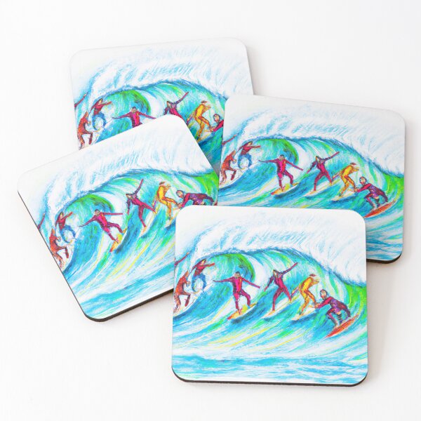 Item preview, The 7 Surfers is Digital Wall Art  designed and sold by Designs by Arbs.