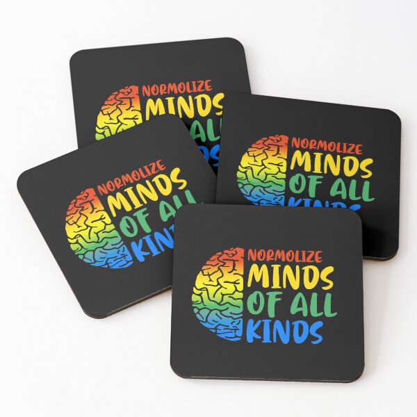 Item preview, Normalize Minds of All Kinds Autism Awereness Neurodiversity designed and sold by Dolphin Graphic.
