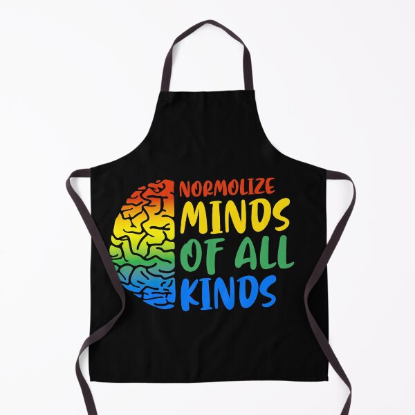 Item preview, Normalize Minds of All Kinds Autism Awereness Neurodiversity designed and sold by Dolphin Graphic.