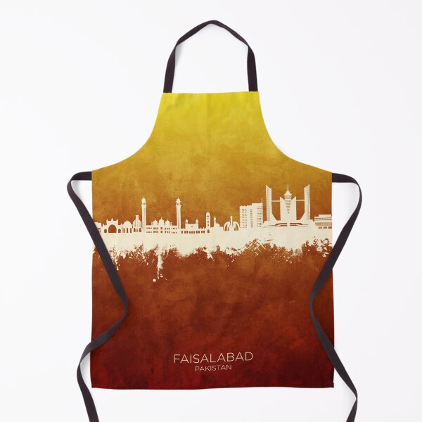 Item preview, Faisalabad Pakistan Skyline designed and sold by ArtPrints.